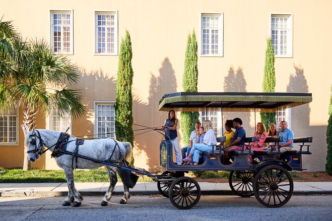 Charleston Horse-Drawn Carriage Tour: Explore Historic Charleston - Stories that give the architecture a human scale