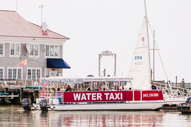 Charleston Water Taxi Cruise with Dolphin Sighting - Planning a full loop or a hop-on day
