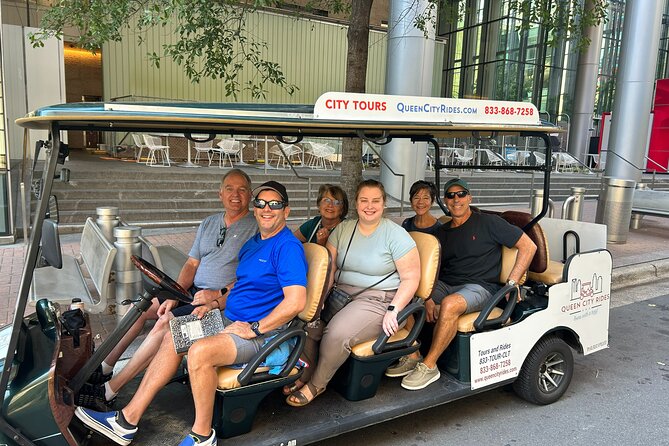 Charlotte's Premier Historical City Tour on Eco- Friendly Cart - Spectrum Center and the city’s sports identity