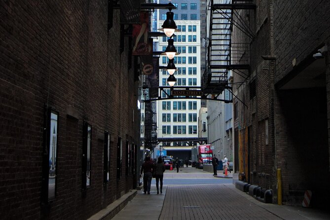 Chicago Mobs and Haunts Walking Tour - Under the elevated tracks in the Chicago Loop