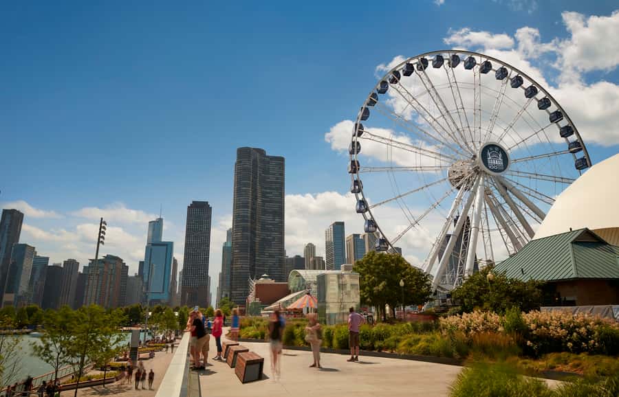 Chicago: Navy Pier Centennial Wheel Ticket - Inside the 42 gondolas