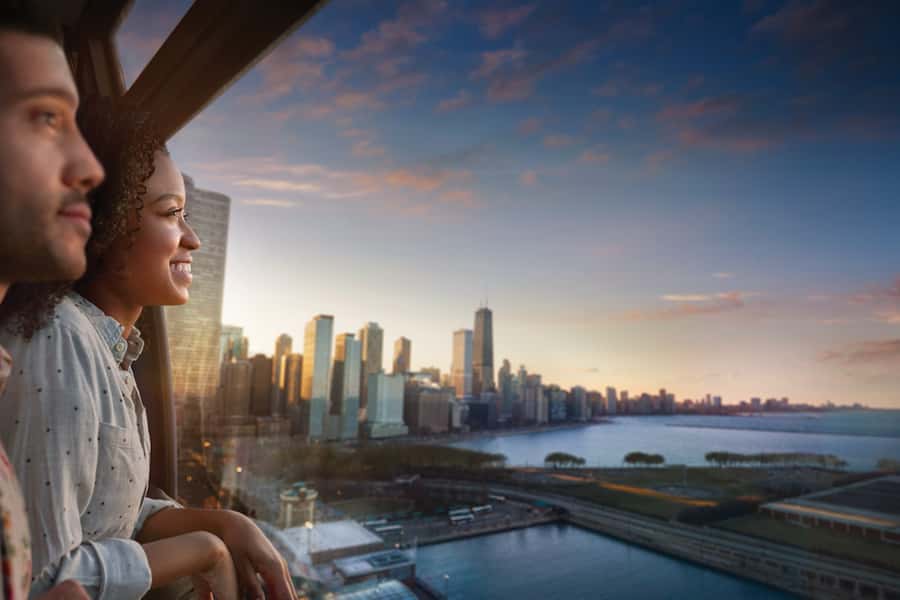 Chicago: Navy Pier Centennial Wheel Ticket - Choosing the right time and weather