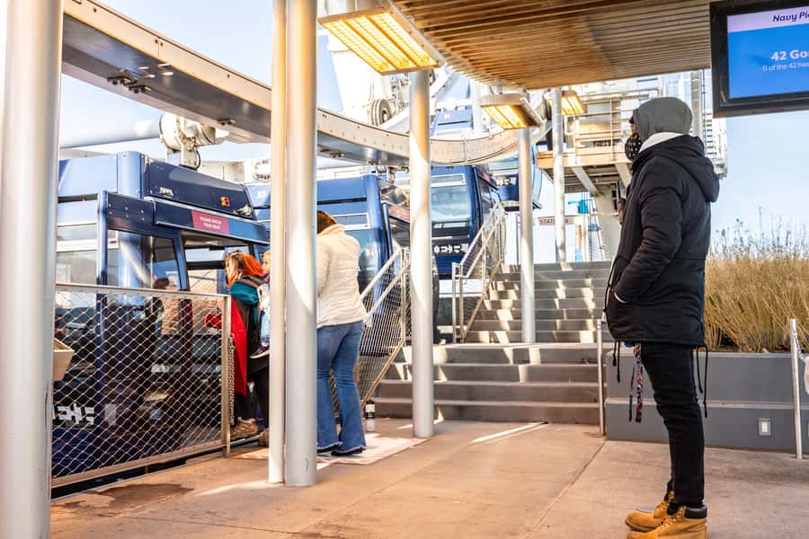Chicago: Navy Pier Centennial Wheel Ticket - Fitting the wheel into a Navy Pier visit