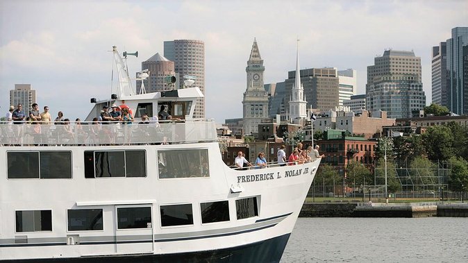 City Cruises Boston Historic Sightseeing Harbor Cruise - Old Ironsides from the water