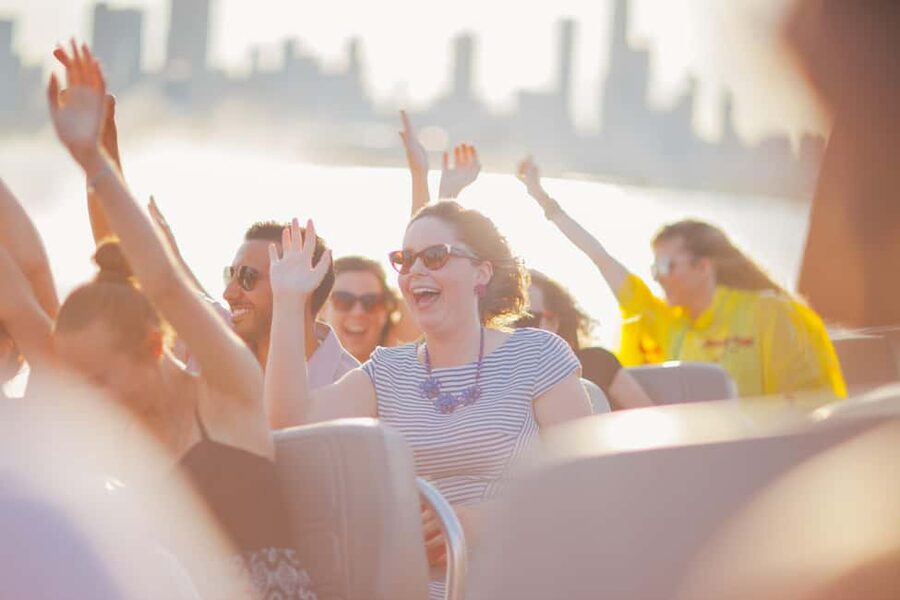 City Cruises Chicago: Seadog Lakefront Speedboat Ride - The skyline view: Willis Tower, 360 Chicago, and Lake Point Tower