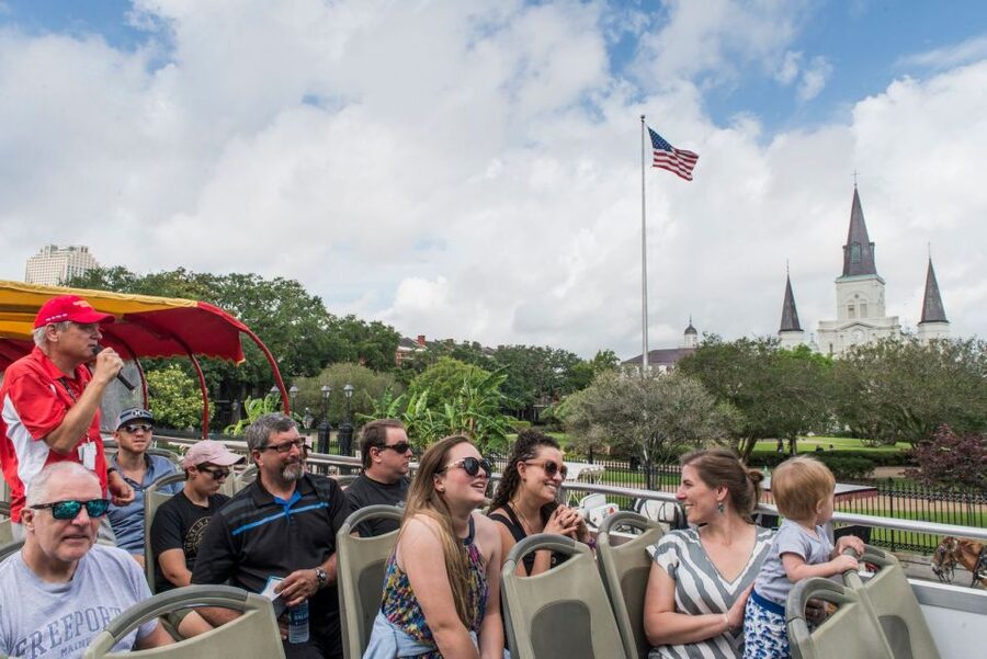 City Sightseeing New Orleans HOHO Bus Tour & Bookable Extras - Key points to know before you board