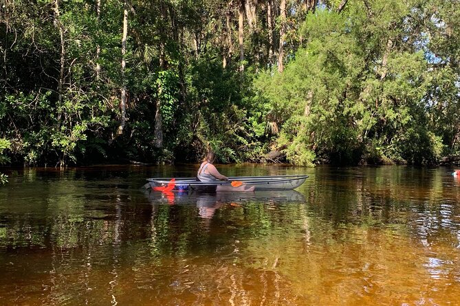 Clear Kayak Tours in Weeki Wachee - The paddle is gentle for some, work for others