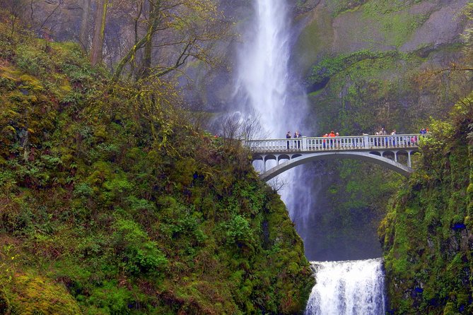 Columbia River Gorge Waterfalls Tour from Portland, OR - Horsetail Falls, the quick roadside surprise