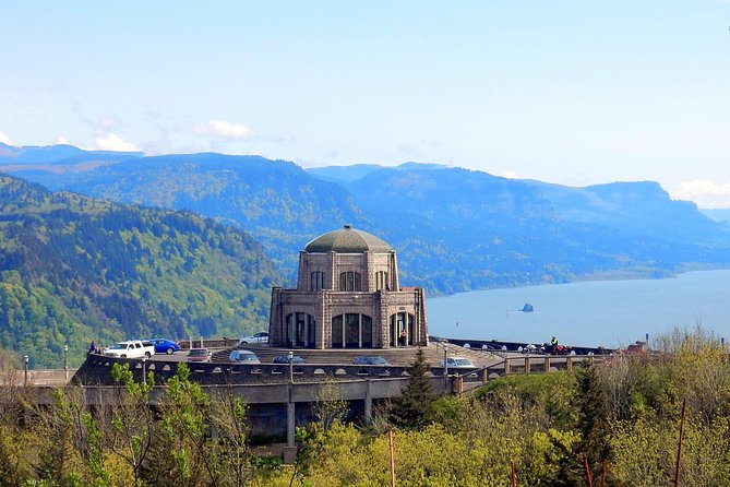 Columbia River Gorge Waterfalls Tour from Portland, OR - Latourell Falls and columnar basalt