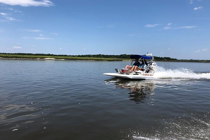 CraigCat Boat Tour from Fernandina Beach - Crossing toward Cumberland Island