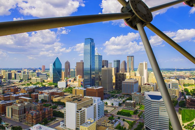 Dallas' Reunion Tower GeO-Deck Observation Ticket - Dallas from 470 feet up