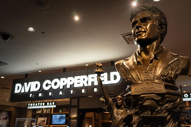 David Copperfield at the MGM Grand Hotel and Casino - Choosing your seat and preparing for the theater
