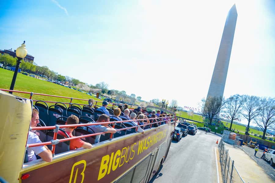 DC: Hop-on Hop-off Tour by Open-top Bus with 17 Stops - Is $49 a fair price?