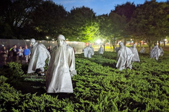 DC Memorials Night Tour: Glass-Roof Convertible Upgrade Option - Korean War and Vietnam Veterans Memorials
