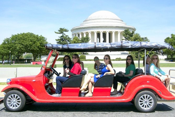 DC Monuments and Capitol Hill Tour by Electric Cart - What the $55.61 price buys you