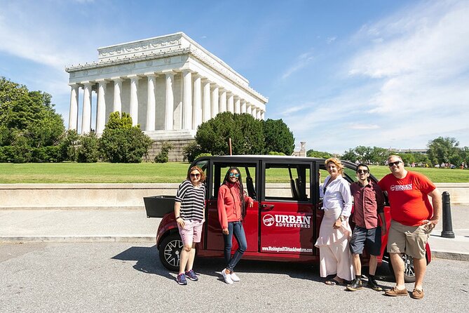 DC Monuments and Capitol Hill Tour by Electric Cart - The Washington Monument and the long view down the Mall