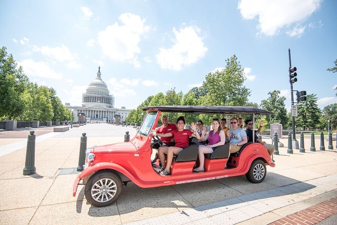 DC Monuments and Capitol Hill Tour by Electric Cart - Starting near the National Law Enforcement Officers Memorial