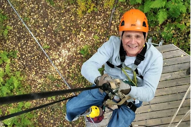Denali Zipline Tour in Talkeetna, AK - Suspension bridges and the spiral staircase add variety