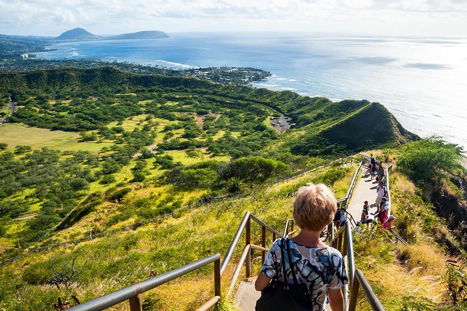 Diamond Head Crater - The 1.6-mile route through the crater