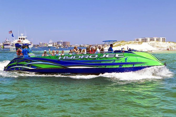 Dolphin Cruise in Destin FL - Harbor, Crab Island, and the first stretch