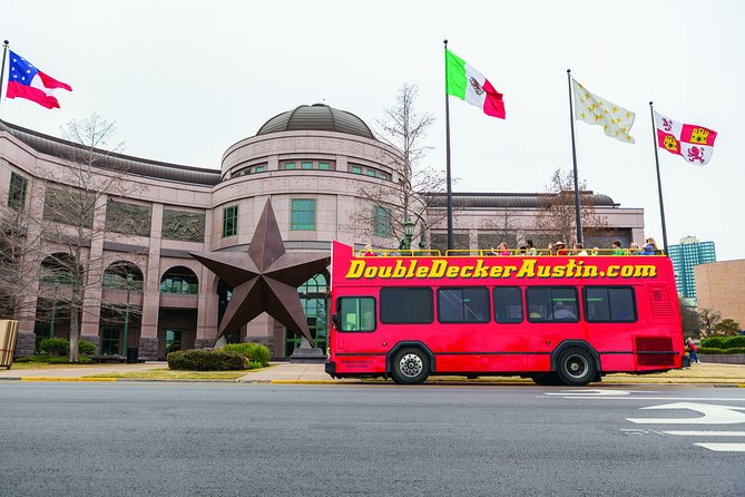 Double Decker Austin Single Loop Sightseeing Tour - Starting at the Austin Visitor Center