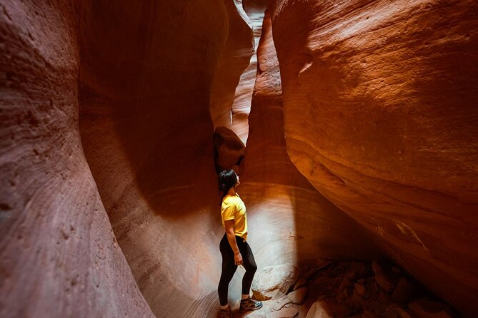 East Zion Crimson Canyon Hike & UTV Adventure - Private access gives the canyon a quieter feel