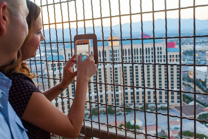 Eiffel Tower Viewing Deck Admission Ticket at Paris Las Vegas - Stop 3: The viewing deck and its 360-degree outlook