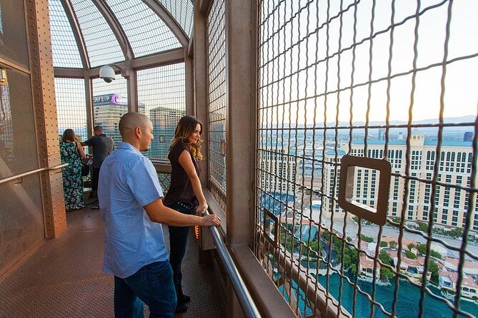Eiffel Tower Viewing Deck Admission Ticket at Paris Las Vegas - What the $31.07 price gets you
