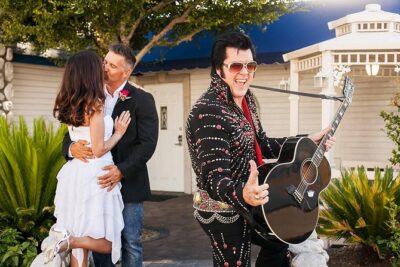 Elvis Themed Wedding or Vow Renewal at Graceland Wedding Chapel