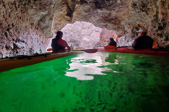 Emerald Cave Express Kayak Tour with Scenic & Historic Stops - Starting at Willow Beach Marina