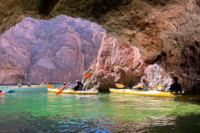 Emerald Cave Express Kayak Tour with Scenic & Historic Stops - Las Vegas pickup versus driving yourself
