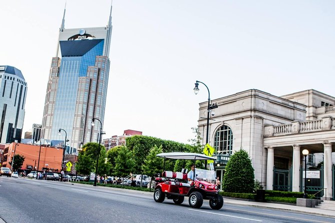 Explore the City of Nashville Sightseeing Tour by Golf Cart - Ryman Auditorium and the honky-tonk core