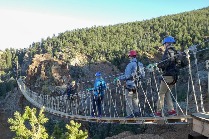 Fins Course Scenic Zipline Tour - The Suspension Bridges Change the Rhythm