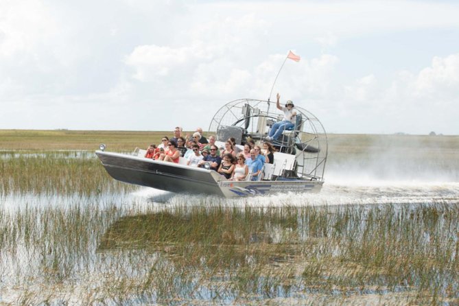 Florida Everglades Airboat Adventure and Wildlife Encounter - The 30 to 40 minute airboat ride