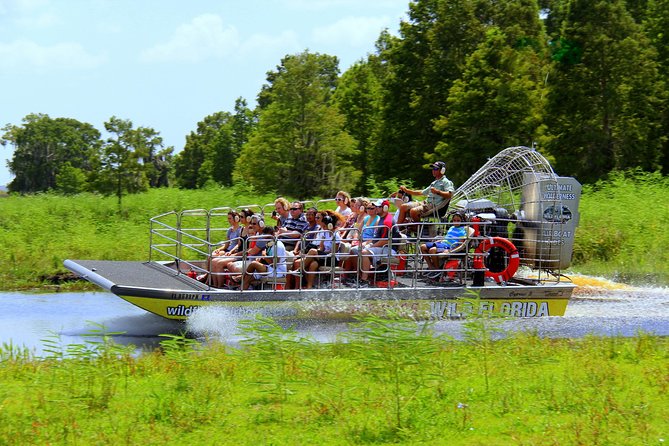 Florida Everglades Airboat Tour and Wild Florida Admission with Optional Lunch - Optional barbecue lunch and alligator photo