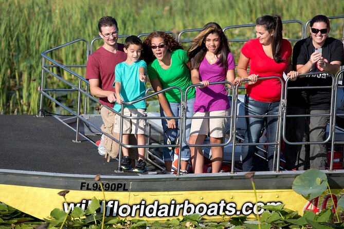 Florida Everglades Airboat Tour and Wild Florida Admission with Optional Lunch - What you get for $37