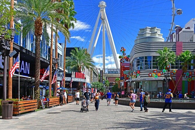 Fly LINQ Zipline at The LINQ Promenade in Las Vegas - A Strip zipline with a very short flight