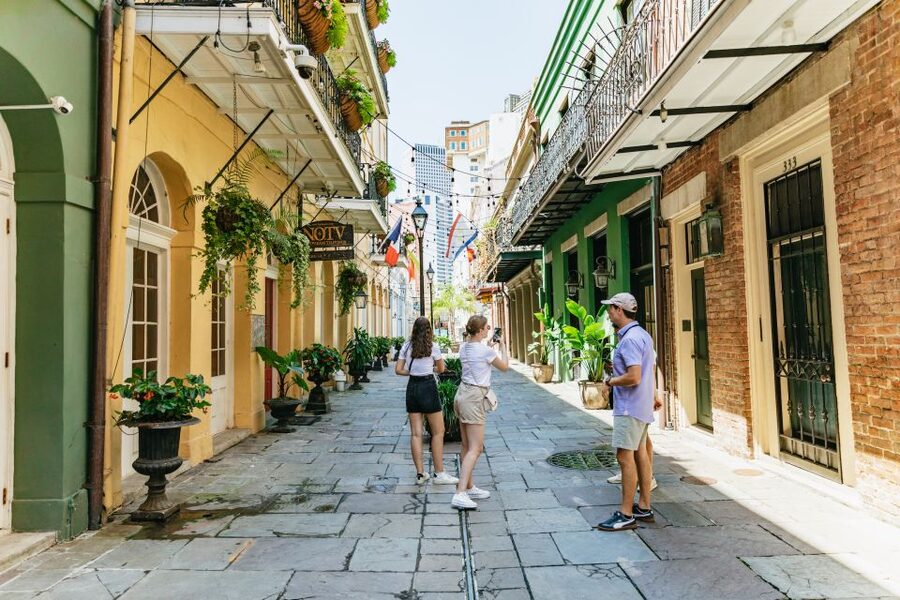French Quarter Walking and Storytelling Tour - Starting at the jazz fountain near the French Market