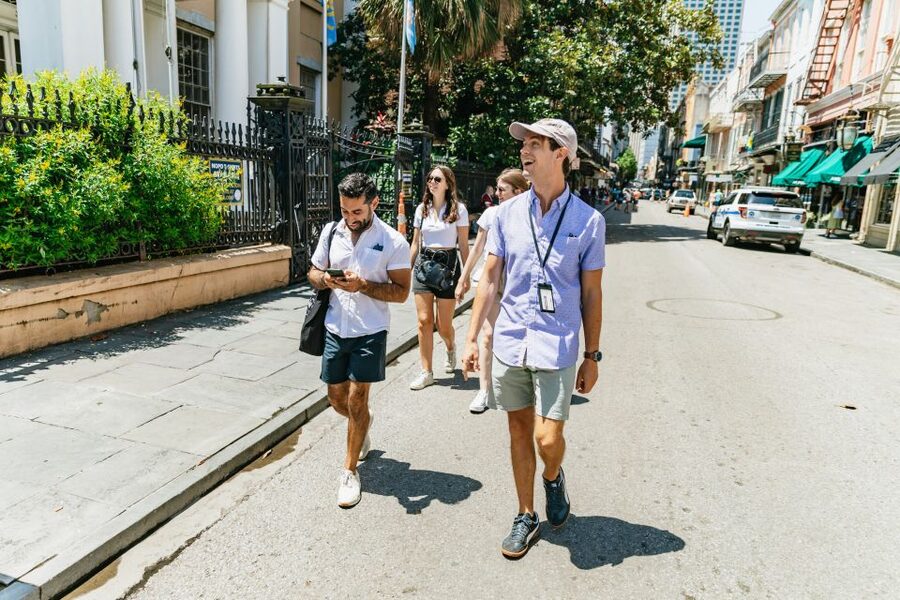French Quarter Walking and Storytelling Tour - Walking among 18th and 19th century buildings