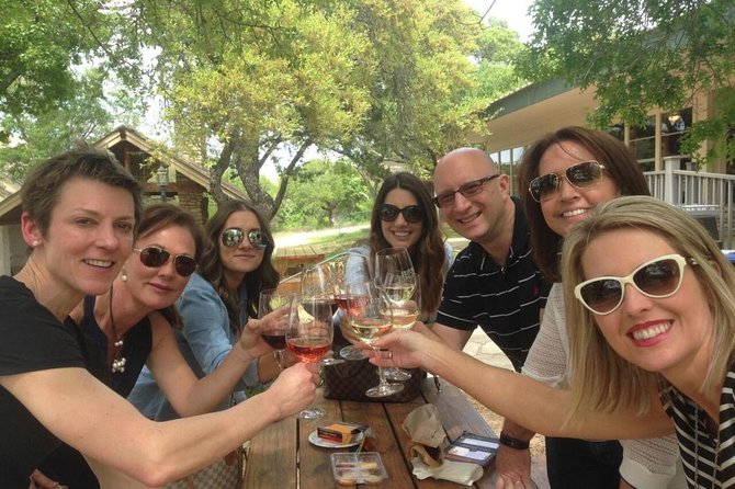 From Austin: Hill Country BBQ & Wine Shuttle - Small vehicle, warm weather, and practical limits