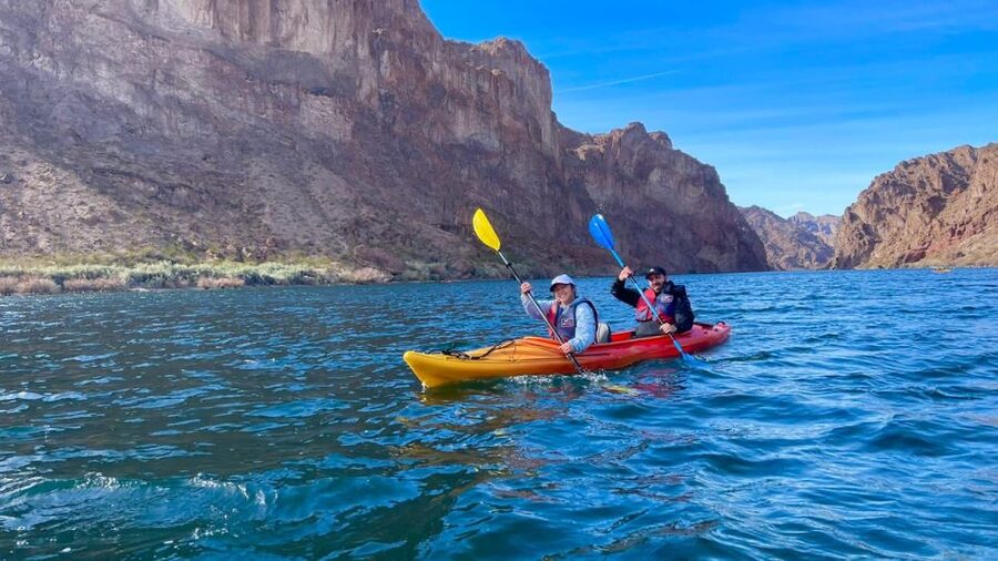 From Las Vegas: Emerald Cave Guided Kayak Tour with Shuttle - Leaving Mandalay Bay at 9am