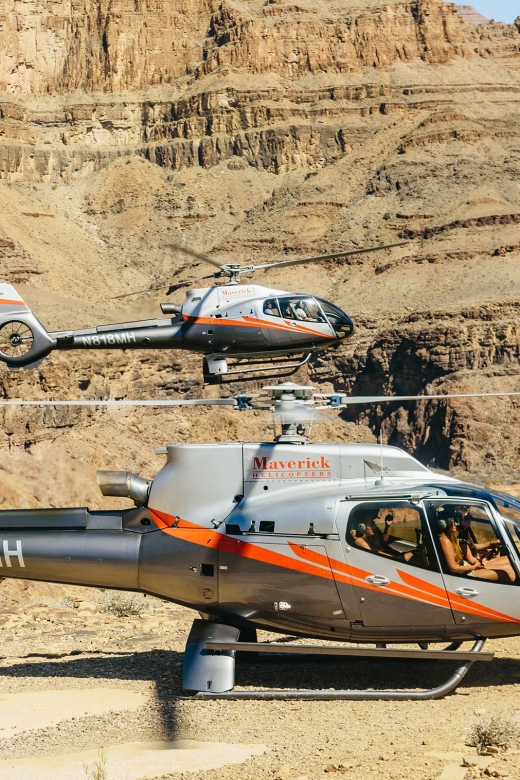From Las Vegas: Grand Canyon Helicopter Tour with Champagne - The Las Vegas Strip from the air