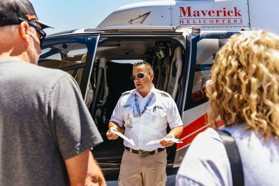From Las Vegas: Grand Canyon Helicopter Tour with Champagne - Timing, ID rules, and weight limits