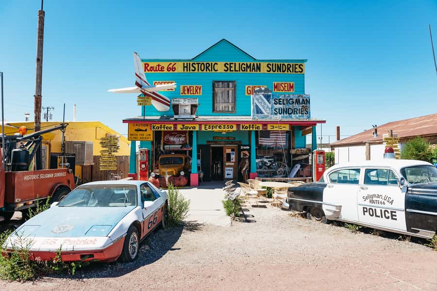 From Las Vegas: Grand Canyon South Rim Day Trip - Riding Route 66 through Arizona