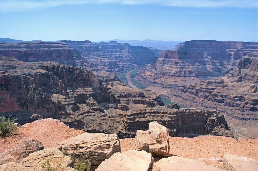 From Las Vegas: Grand Canyon West Rim Airplane Tour - What the flight route shows you