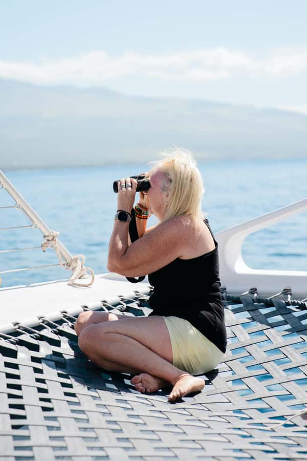 From Ma'alaea: 'Alihilani Sunset Sail Catamaran Tour - Watching for dolphins, seabirds, and winter whales