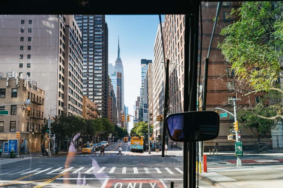 From Manhattan: Full-Day NYC Boroughs and Coney Island Tour - DUMBO and the Brooklyn Bridge view