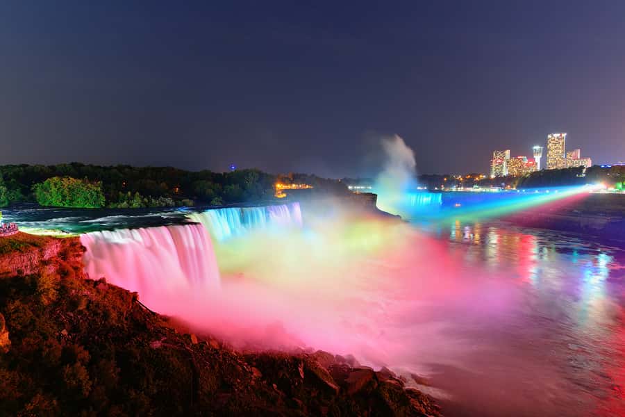 From NYC: Niagara Falls with Outlet Shopping, 2-Day Tour - Summer: Maid of the Mist from May to October