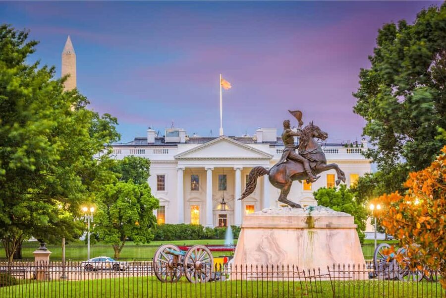 From NYC: Washington Highlights Guided One Day Tour - The National Mall: the tour’s main walking stretch