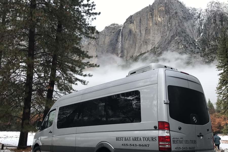 From SF: Yosemite Day Trip with Giant Sequoias Hike & Pickup - A small van makes the packed schedule easier